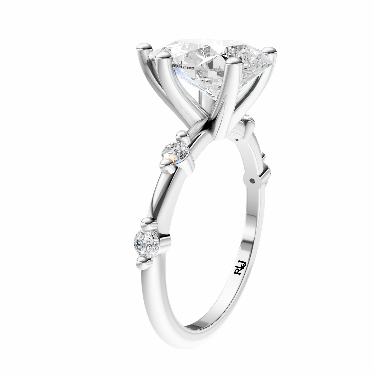 Pear Sprinkled Accented Setting