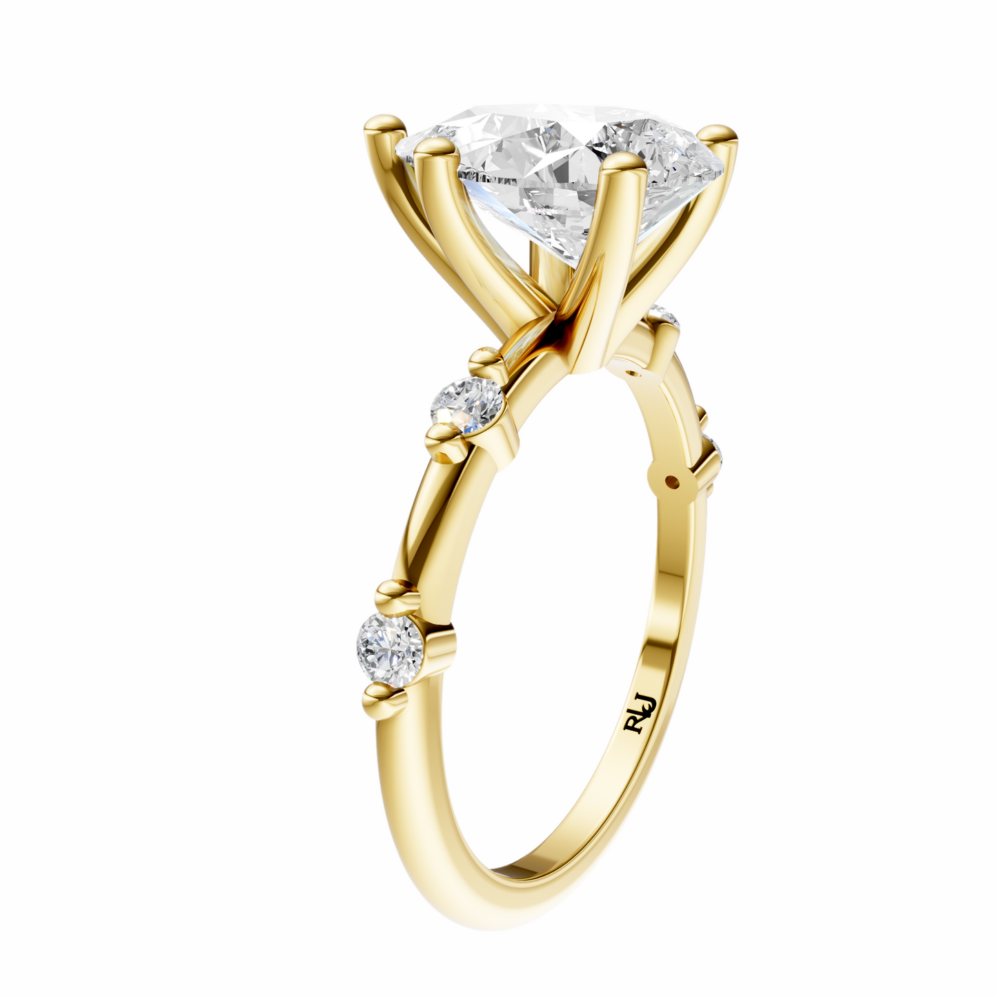 Pear Sprinkled Accented Setting