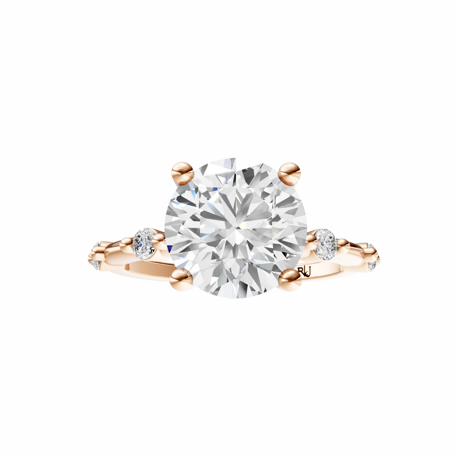 Round Sprinkled Accented Setting