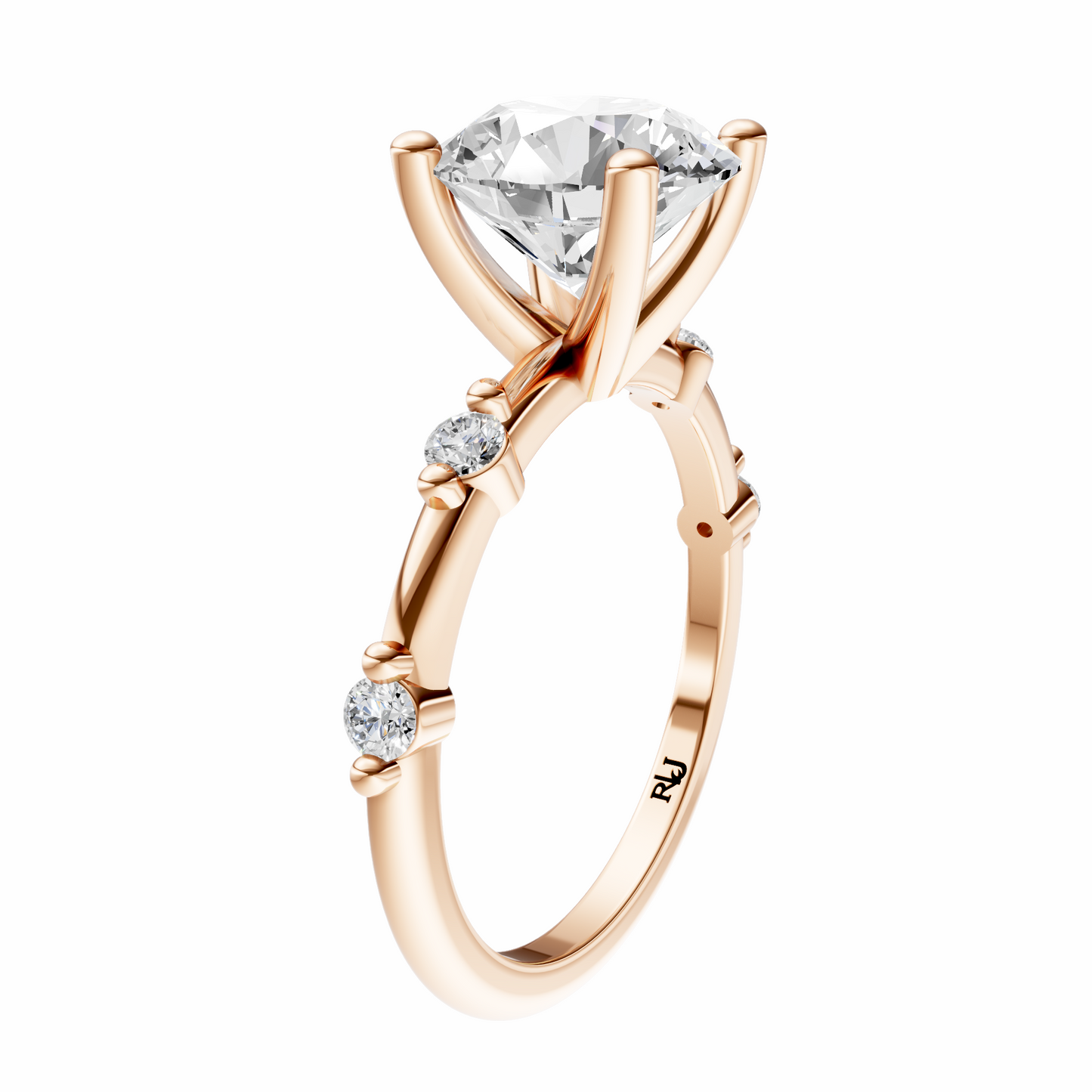 Round Sprinkled Accented Setting