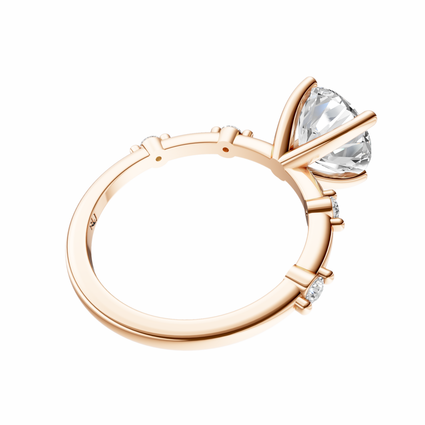 Round Sprinkled Accented Setting