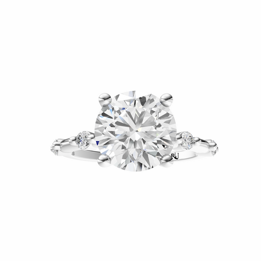 Round Sprinkled Accented Setting