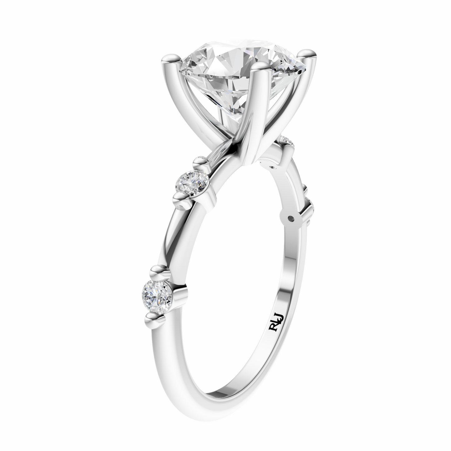Round Sprinkled Accented Setting