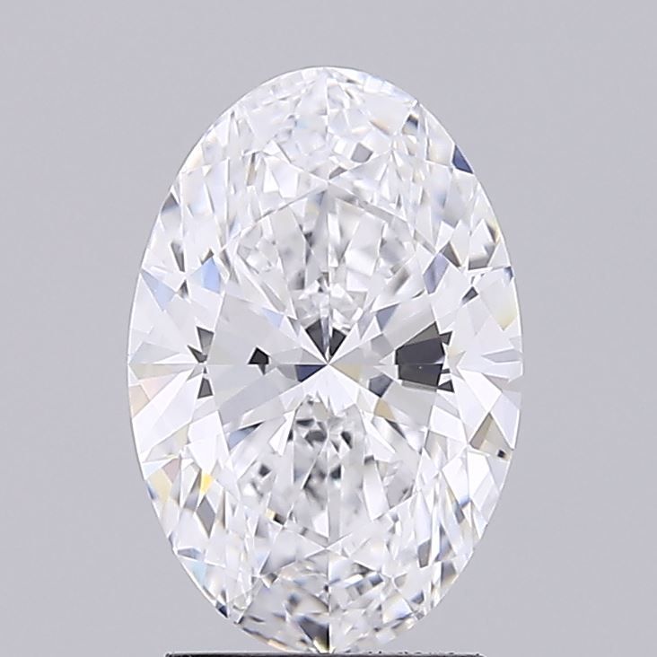 2.52 Carat Oval Lab Grown Diamond