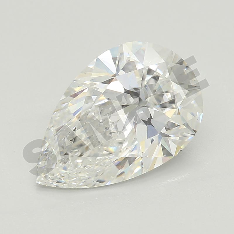 1.02 Carat Pear IGI Labgrown Diamond, With Certificate ID LG640488860