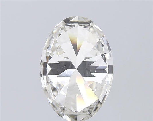 4.42 Carat Oval IGI Labgrown Diamond, With Certificate ID LG598347009