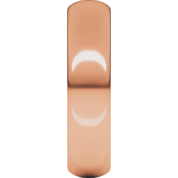 5MM Half Round Men's Wedding Band
