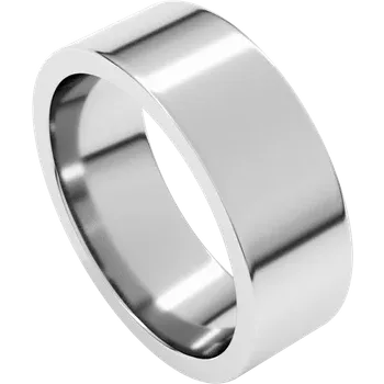 7MM Flat Men's Wedding Band