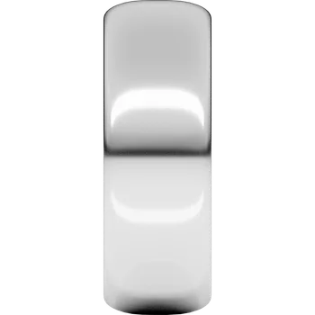 7MM Half Round Men's Wedding Band