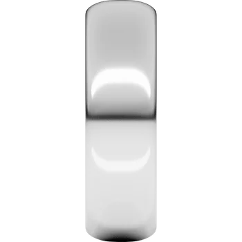 6MM Half Round Men's Wedding Band