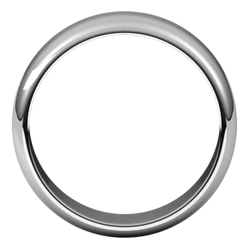 7MM Half Round Men's Wedding Band