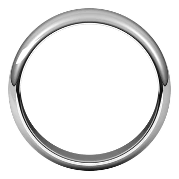 6MM Half Round Men's Wedding Band