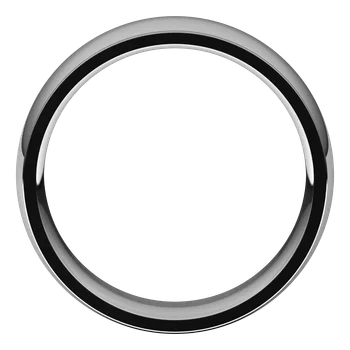 7MM Half Round Stepped Edge Men's Wedding Band