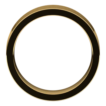 6MM Flat Men's Wedding Band