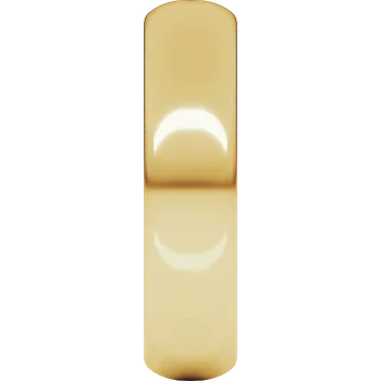 5MM Half Round Men's Wedding Band