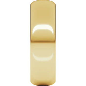 6MM Half Round Men's Wedding Band