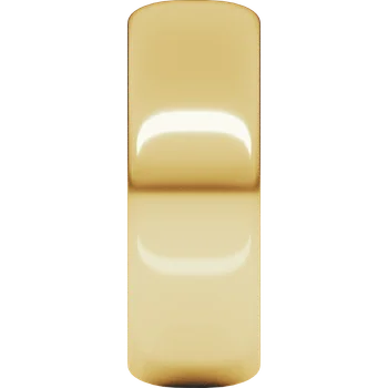 7MM Half Round Men's Wedding Band