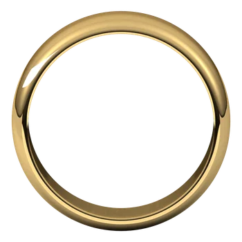 7MM Half Round Men's Wedding Band