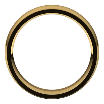 6MM Half Round Stepped Edge Men's Wedding Band