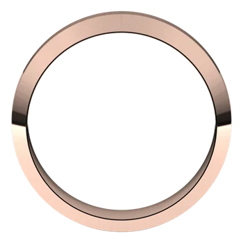 7MM Trapezoid Flat Men's Wedding Band