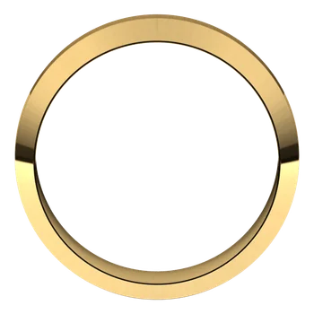 7MM Trapezoid Flat Men's Wedding Band