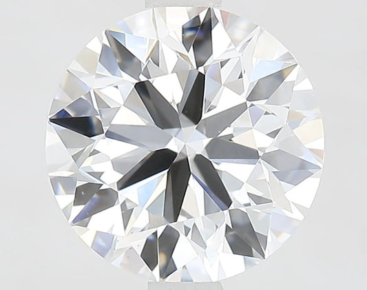 2.07 Carat Round IGI Labgrown Diamond, With Certificate ID LG635401853