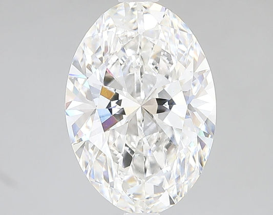 3.08 Carat Oval IGI Labgrown Diamond, With Certificate ID LG632446088