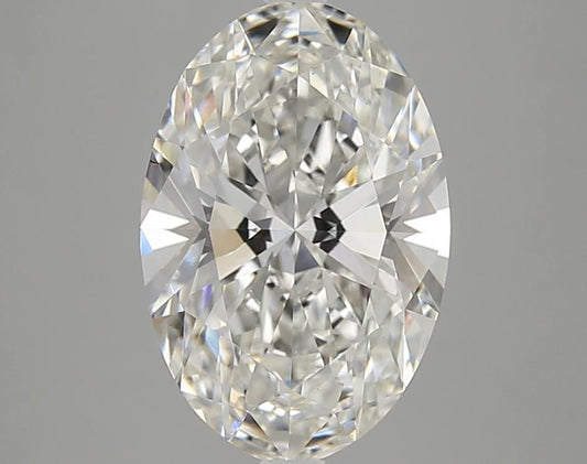 3.51 Carat Oval IGI Labgrown Diamond, With Certificate ID LG629462644