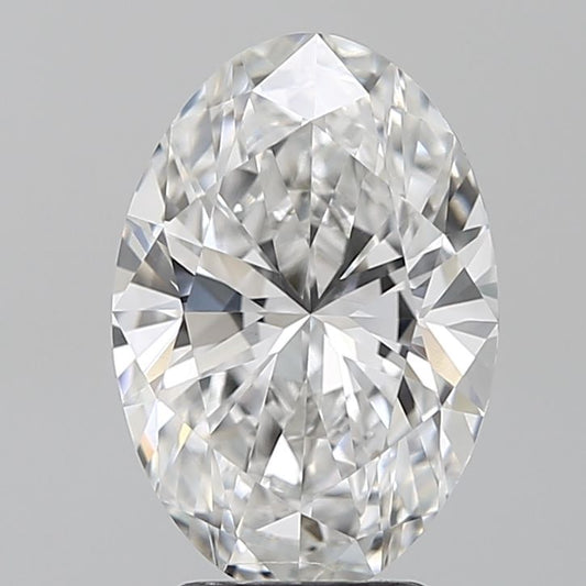 3.51 Carat Oval Lab Grown Diamond