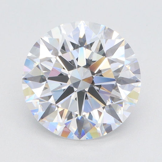 2.81 Carat Round Lab Grown Diamond