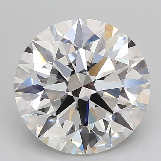 2.03 Carat Round IGI Labgrown Diamond, With Certificate ID LG633420848