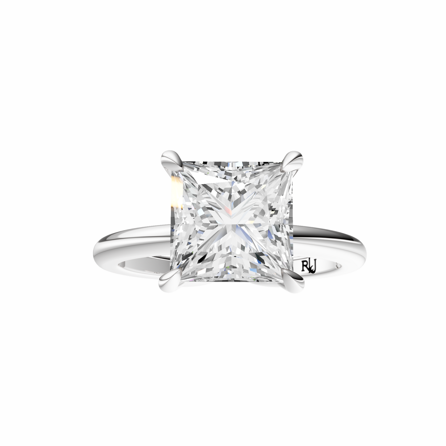 Princess Tulip Basket Solitaire Setting