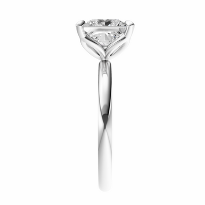 Princess Tulip Basket Solitaire Setting