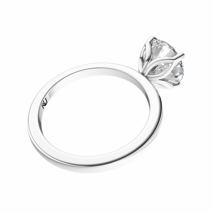 Round Tulip Basket Solitaire Setting