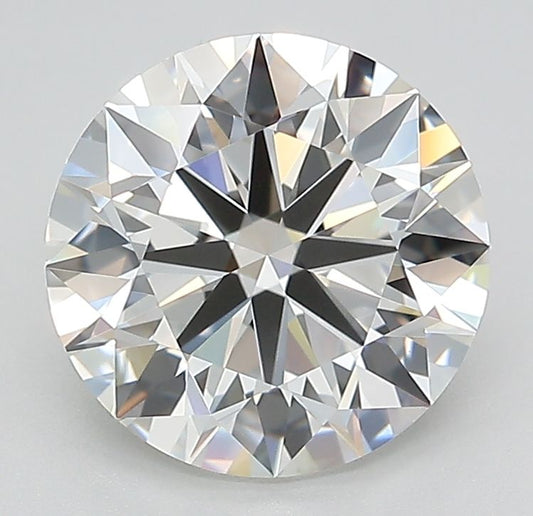 2.53 Carat Round IGI Labgrown Diamond, With Certificate ID LG625439431