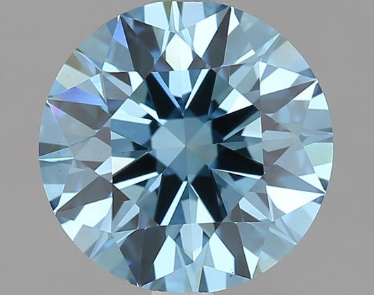 2.01 Carat Round Lab Grown Diamond