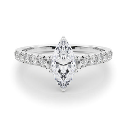 Marquise Traditional Cathedral 4-Prong Setting