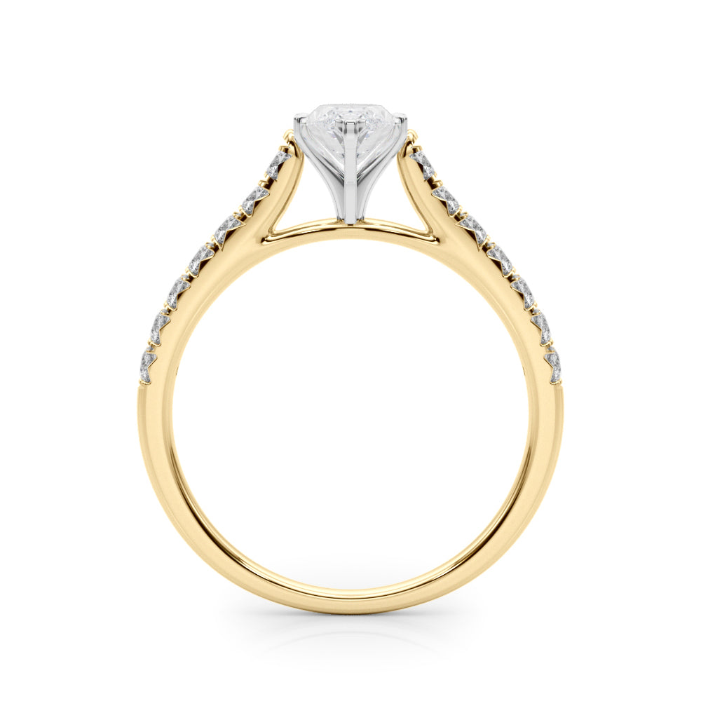 Marquise Traditional Cathedral 4-Prong Setting