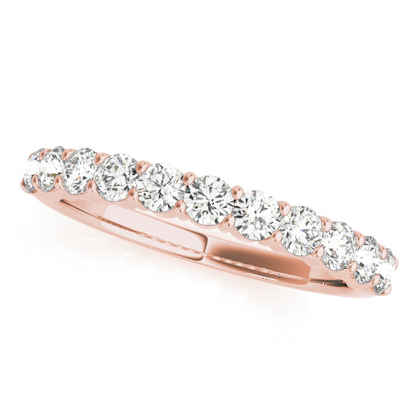 Half Eternity Round Wedding Band