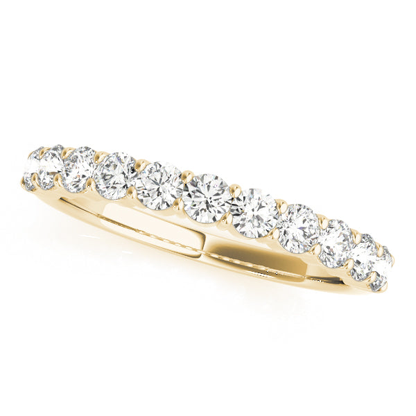 Half Eternity Round Wedding Band