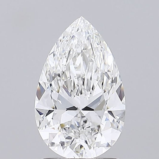 1.71 Carat Pear Lab Grown Diamond