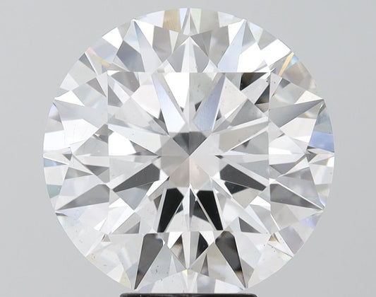 7.29 Carat Round Lab Grown Diamond
