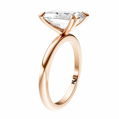 Radiant Signature Minimal Solitaire Setting