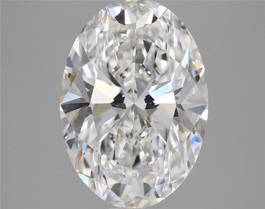 3.78 Carat Oval Lab Grown Diamond
