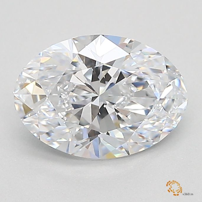 0.82 Carat Oval IGI Labgrown Diamond, With Certificate ID LG638466926