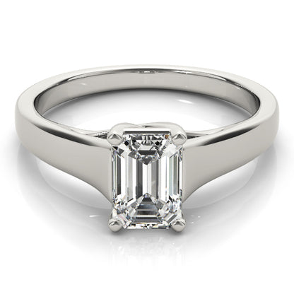 Emerald Cathedral Solitaire Setting