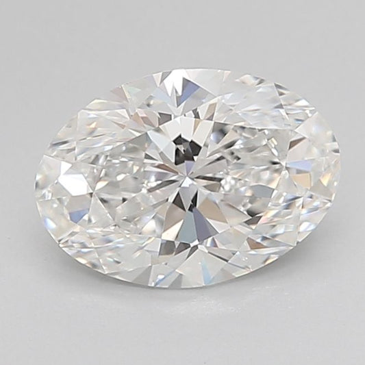 1.53 Carat Oval IGI Labgrown Diamond, With Certificate ID LG631407535