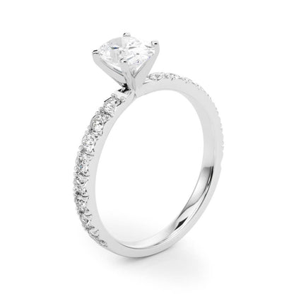 Oval Traditional 4-Prong Setting