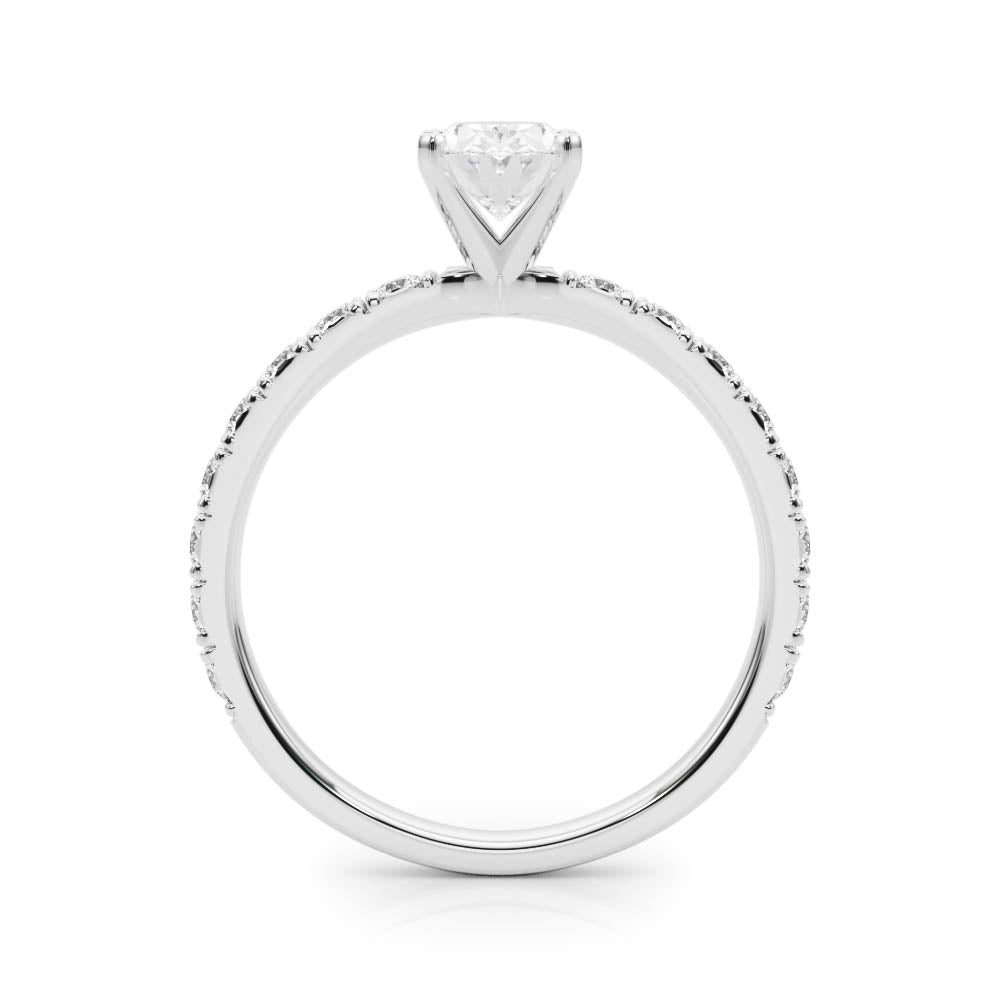 Oval Traditional 4-Prong Setting