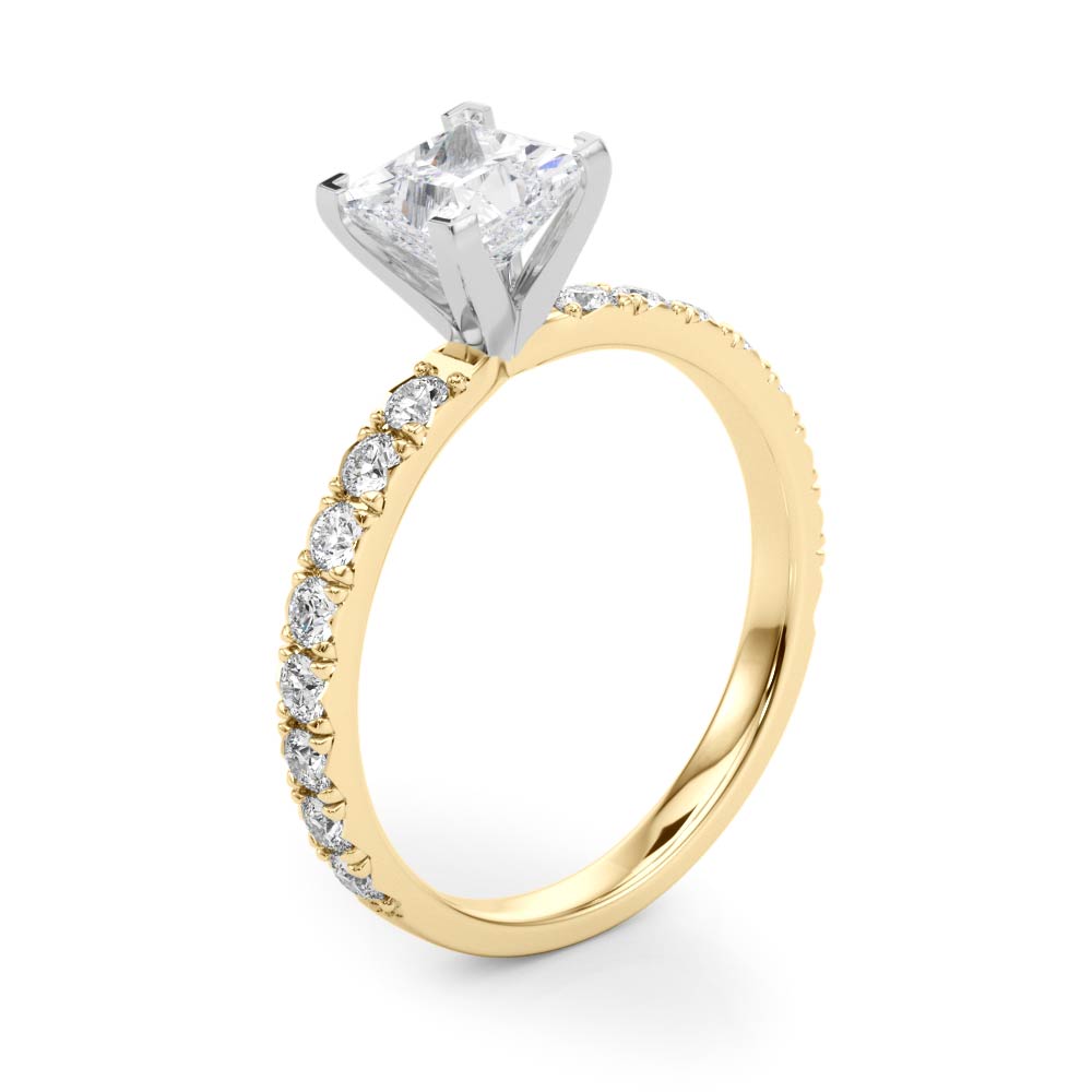 Princess Traditional 4-Prong Setting